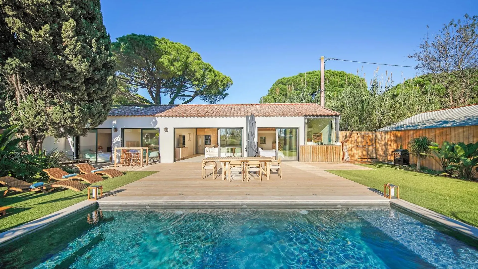 3Min De La Mer - 14P - Calme - Moderne - Jacuzzi - Bbq Йер